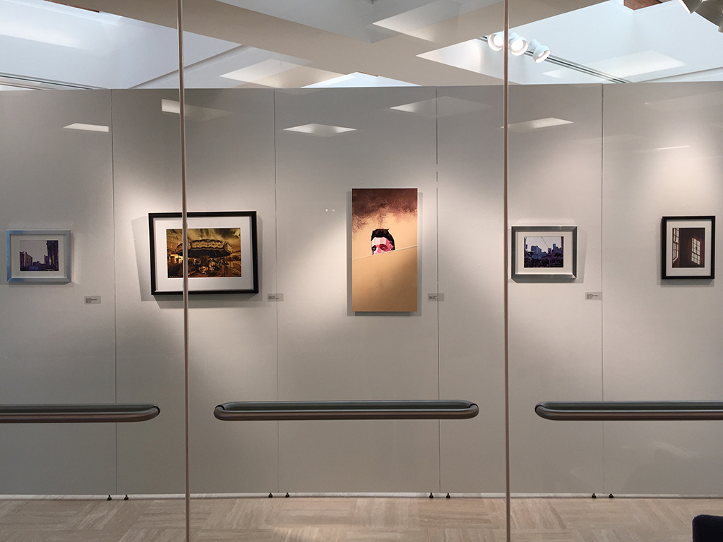 5 images by 4 artists